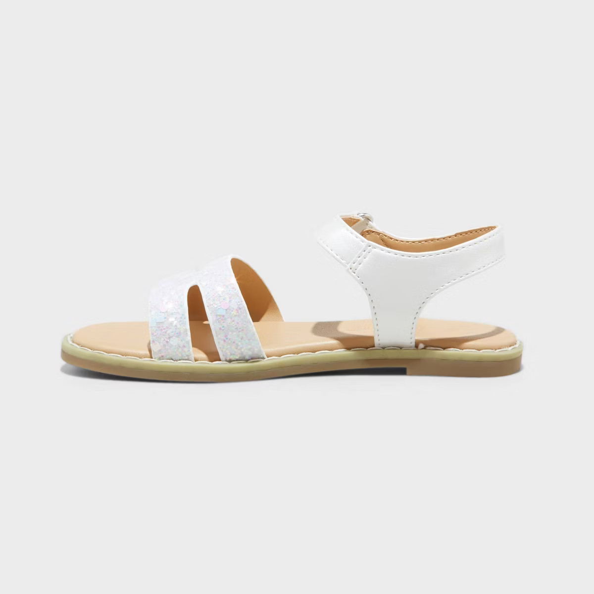 Toddler Kennedy Sandals - Cat & Jack™ White 10T | Target