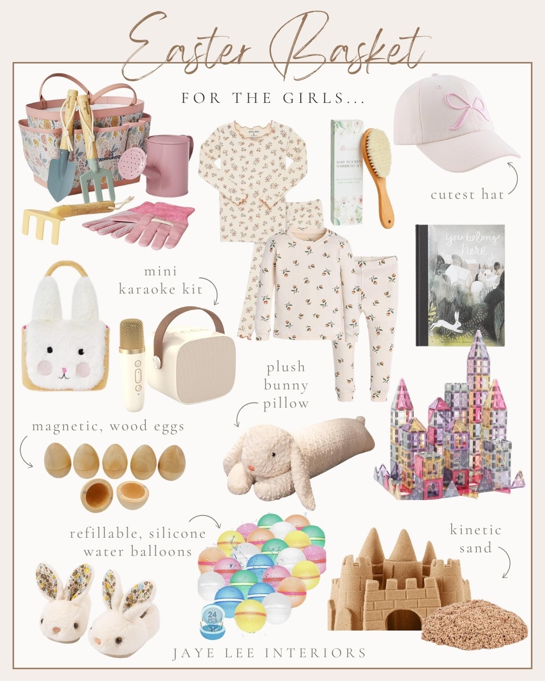 Amazon Little girl Easter basket, toddler girl Easter, baby girl Easter, Easter basket ideas: Easter pjs, pool float, toddler girl pajamas, spring pajamas, toddler toys, wood toys, aesthetic toys, easter eggs, Easter books, Amazon Easter basket for kids, spring baby shower gifts, girly pajamas, girl Easter basket, Easter gift guide, Easter gift ideas, Amazon has some of my favorite finds for Easter baskets this year! Amazon Easter basket, Etsy Easter finds, personalized gifts, monogram gifts, toddler gift guide, Owala water bottle, Hearth and Hand, pink bow hat, bow baseball hat

#LTKSeasonal#LTKBaby#LTKKids#LTKSaleAlert#LTKFindsUnder50#LTKFamily#LTKHome#LTKSwim 

 

#LTKKids #LTKHome #LTKmomlife