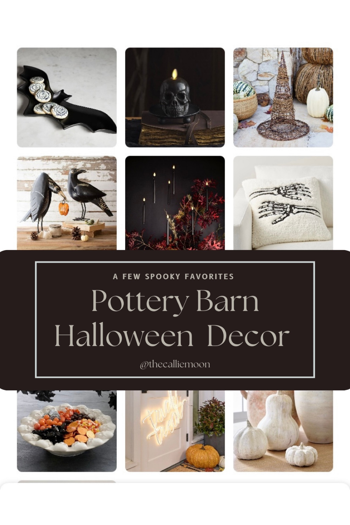 Halloween Decor From Pottery Barn

#LTKHalloween #LTKhome #LTKSeasonal
