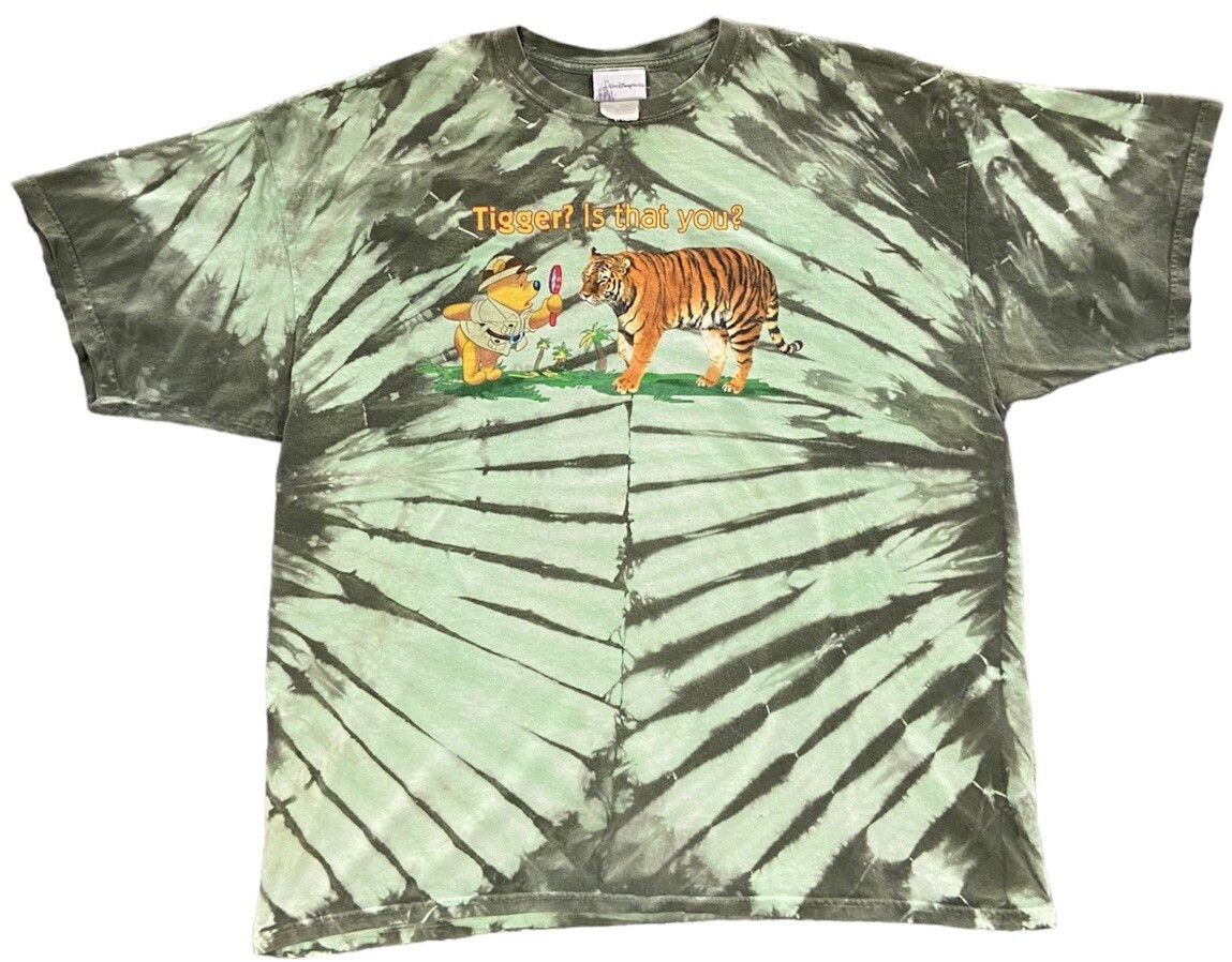 Vintage 90s Disney Animal Kingdom Tigger is that you Winnie the Pooh T-Shirt 2XL | eBay | eBay US