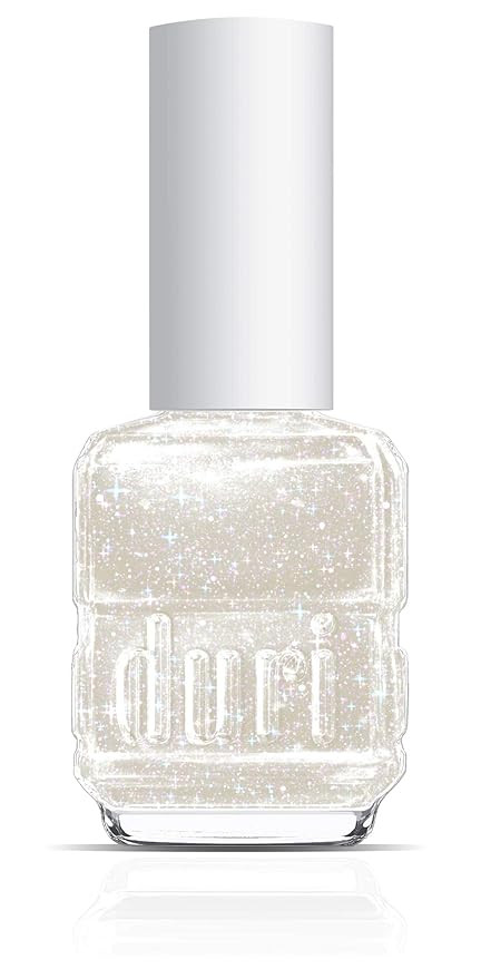 duri Nail Polish, 758 The Struggle Is Real, Pearlescent Shade of White, Full Coverage, Shiny Fini... | Amazon (US)