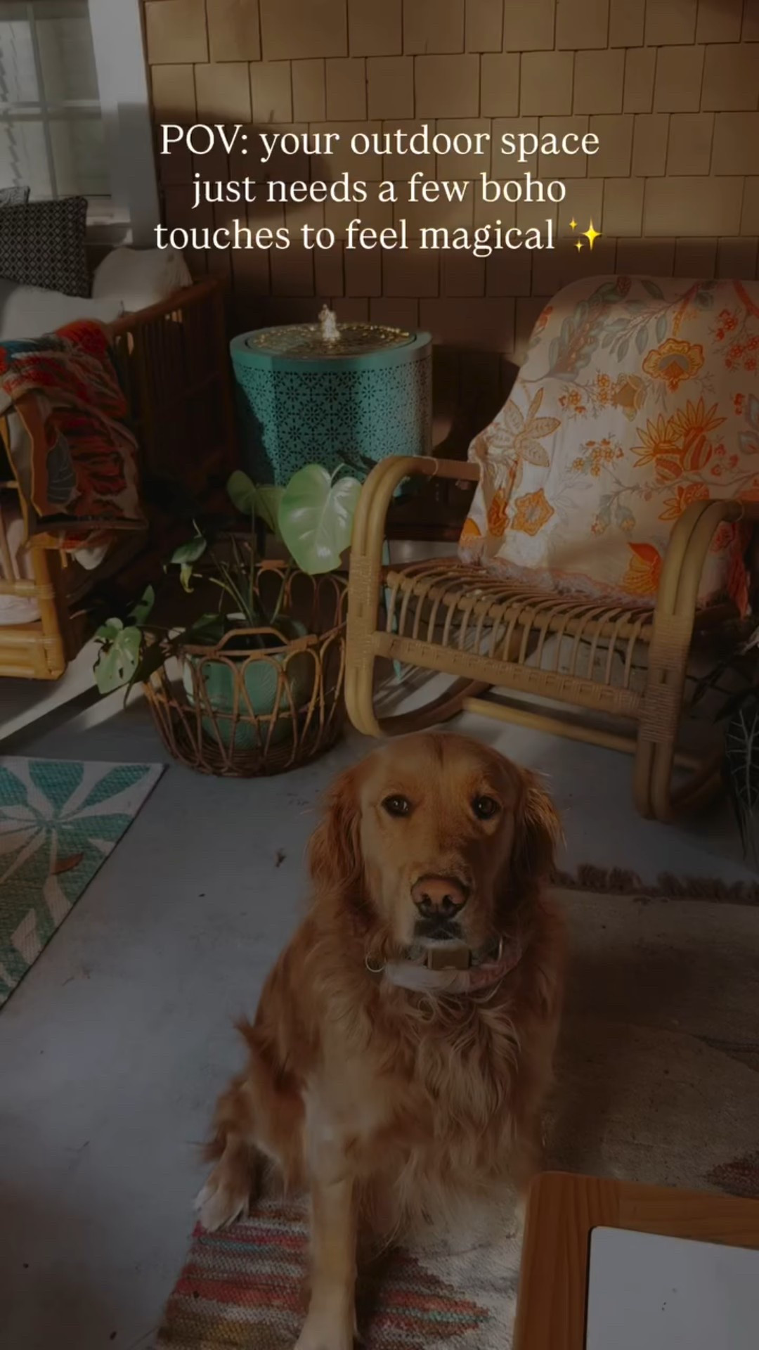 5 easy ways to elevate a cozy outdoor boho aesthetic 🤎🌿

1️⃣ Add fountains anywhere you can — the sound of water instantly makes a patio feel peaceful and elevated.

2️⃣ Use hanging wall planters to bring life and texture to blank porch walls without taking up floor space.

3️⃣ Add bee + pollinator houses for whimsical touches that also support your garden ecosystem.

4️⃣ Grow romantic vines like sweet peas or purple hyacinth and let them weave naturally through your space.

5️⃣ Plant easy flowers like zinnias, cosmos, and marigolds — give them sunshine and a planter and you’ll have effortless blooms all season.

Want some decor inspo ideas, check my LTK ⬆️✨! Hang around to see how I elevate the blank wall behind me with plant fun at @littlesprout.greenhouse ✨.

🌱🌱🌱🌱🌱🌱

#gardentinspo #backyardgarden #gardenideas