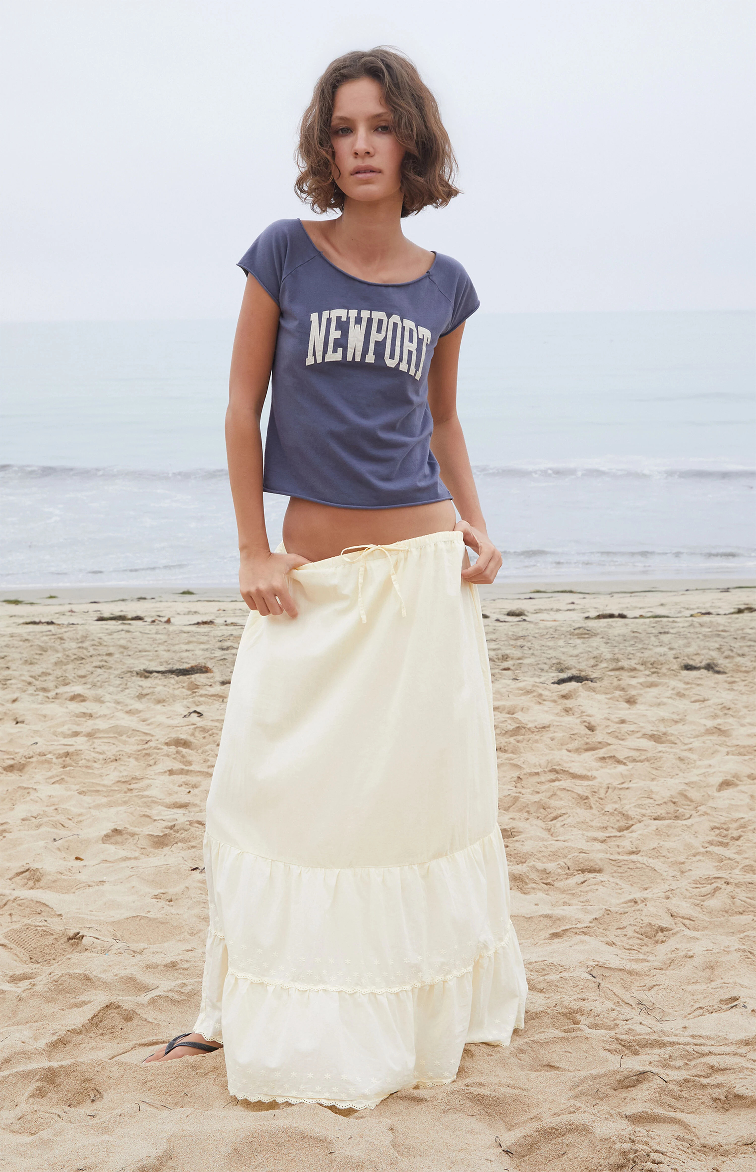 John Galt Yellow Nadia Maxi Skirt | PacSun