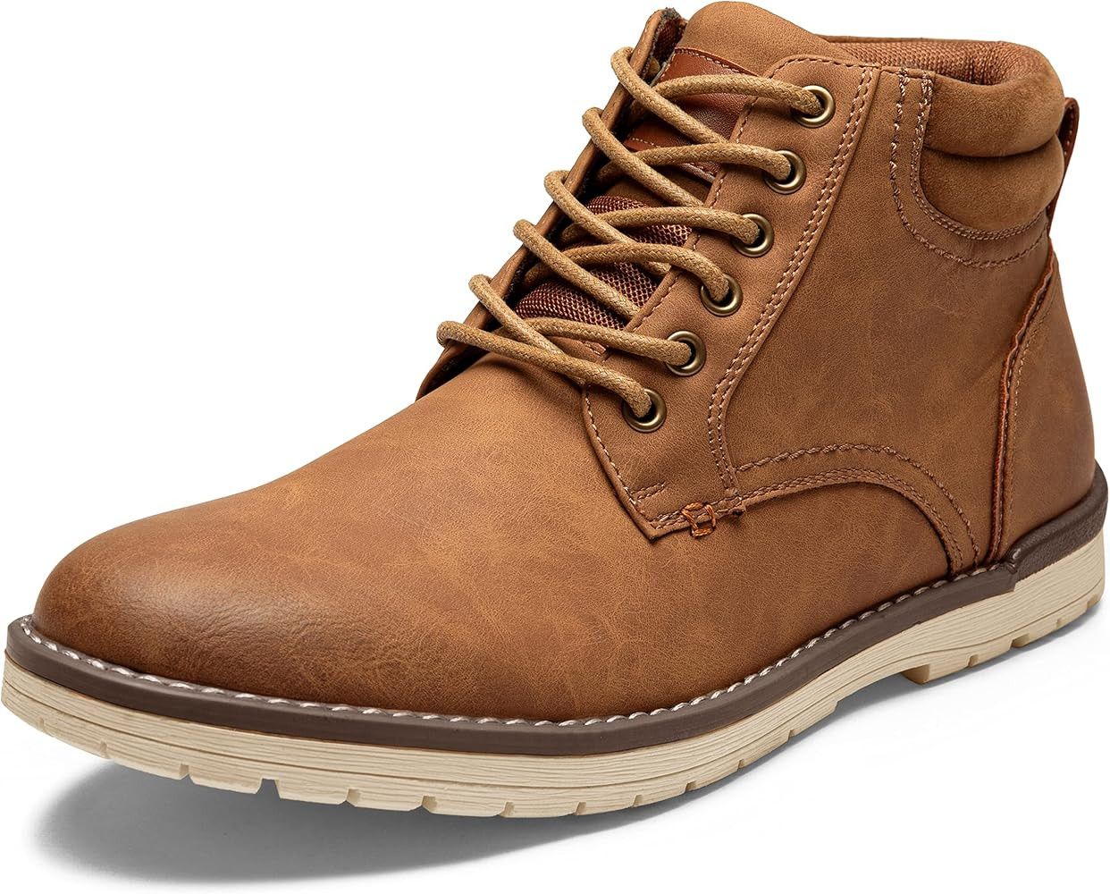 Vostey Men's Boots Hiking Boots for Men Casual Boots Mens Water-resistant Chukka Boots | Amazon (US)
