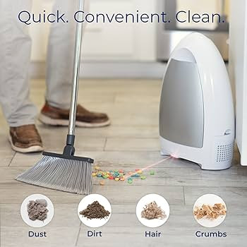 EyeVac Home Touchless Vacuum Automatic Dustpan - Great for Sweeping Pet Hair Food Dirt Kitchen - ... | Amazon (US)