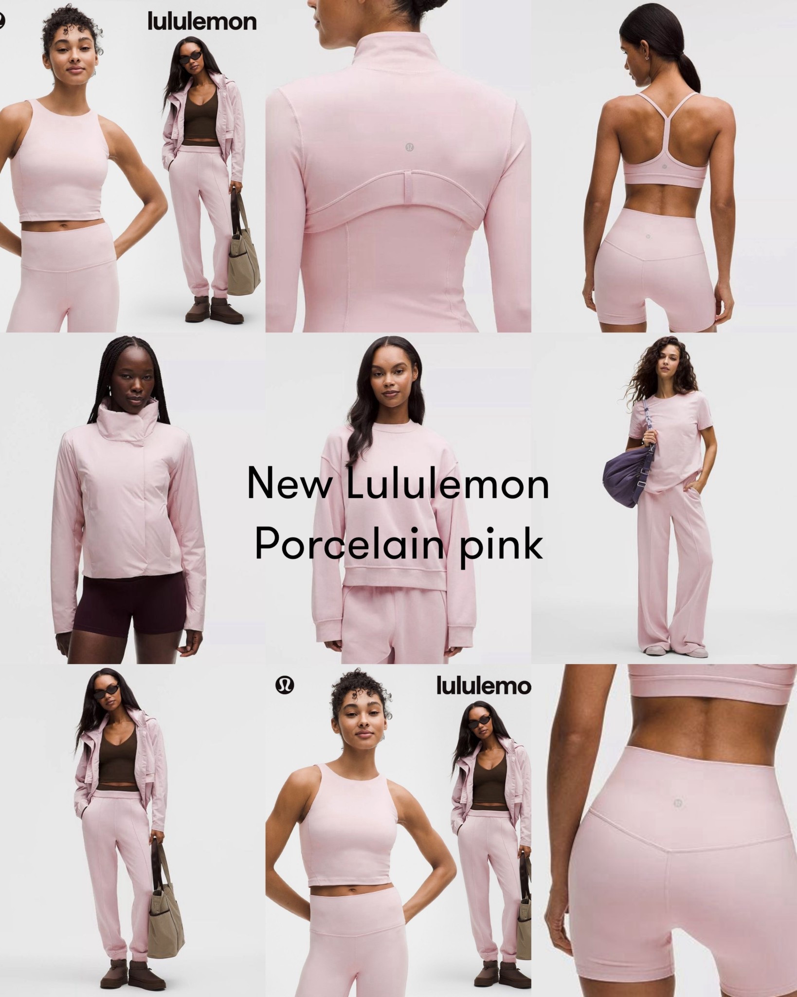 New from Lululemon✨ Porcelain pink has arrived at Lulu and the color is perfection @lululemon 

#LTKActive #LTKgrwm #LTKootd