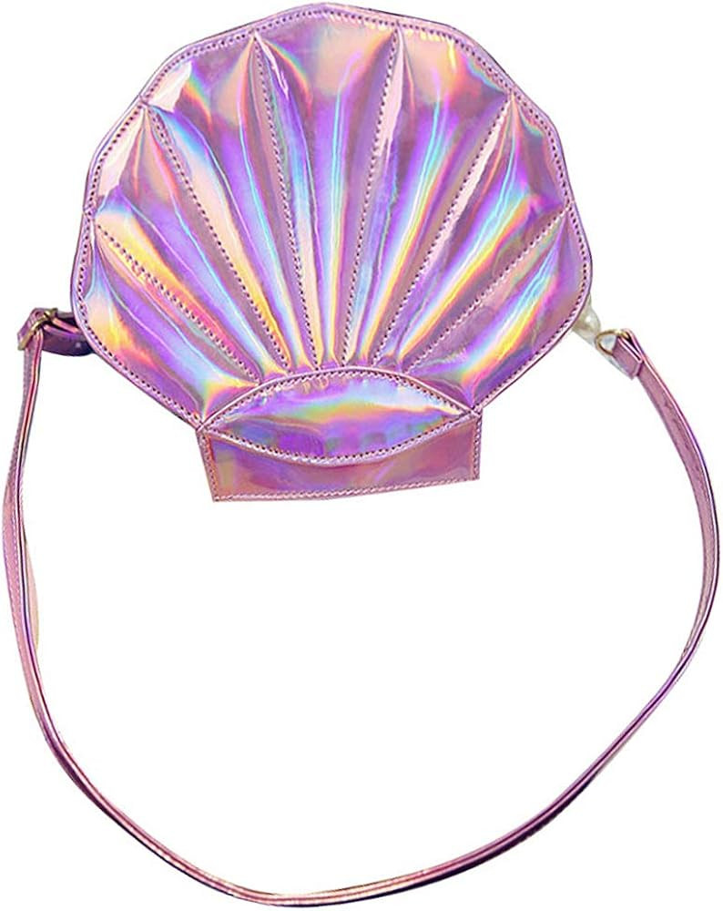 Felice Ann Women Mini Seashell Cross-body Bag Chain Strap Shoulder Bag Evening Clutch Purse | Amazon (US)