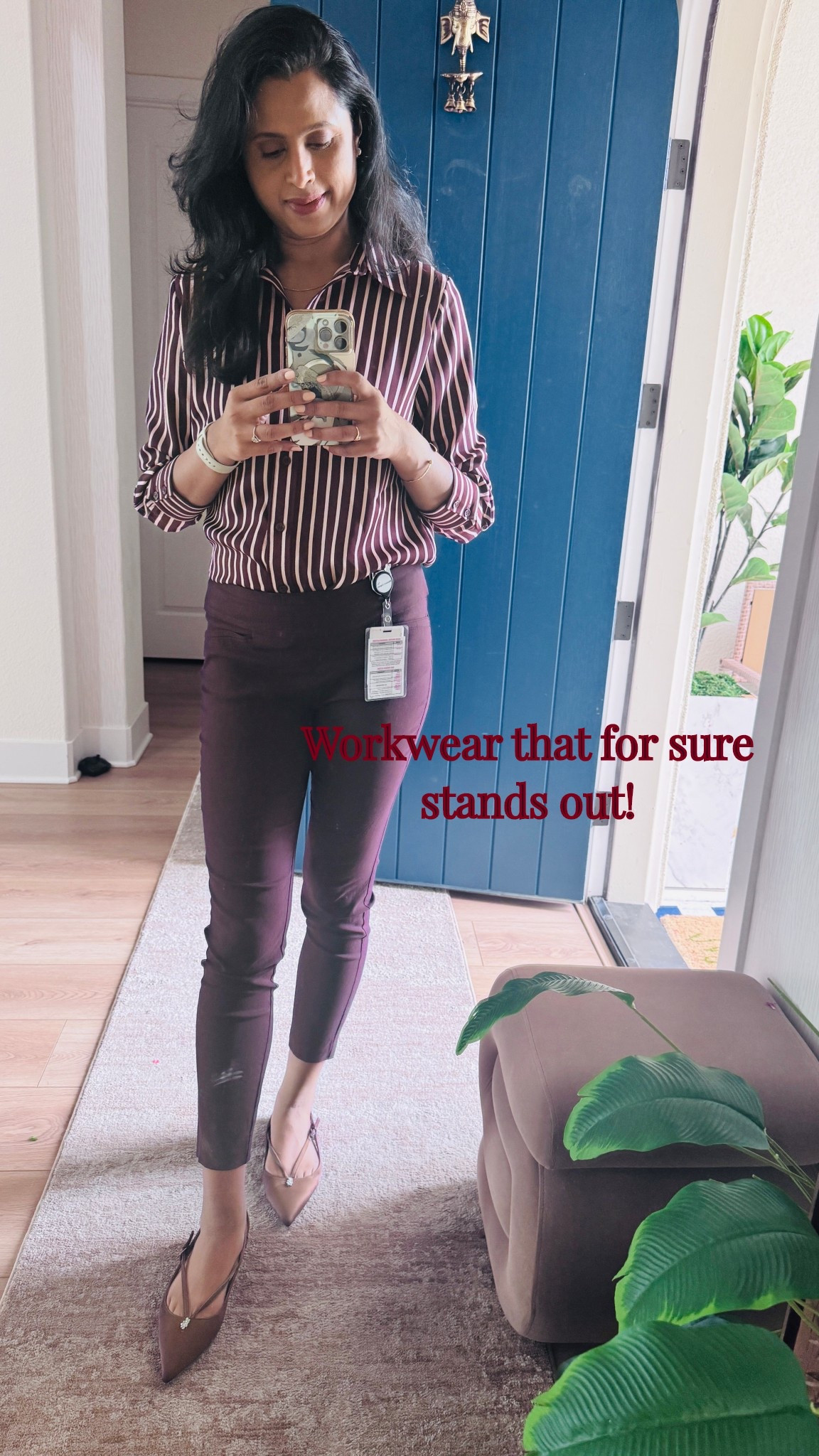Linking the shirt and pant!  Great combo for office wear. 
#ltkworkwear 

#LTKdayinmylife #LTKmomlife