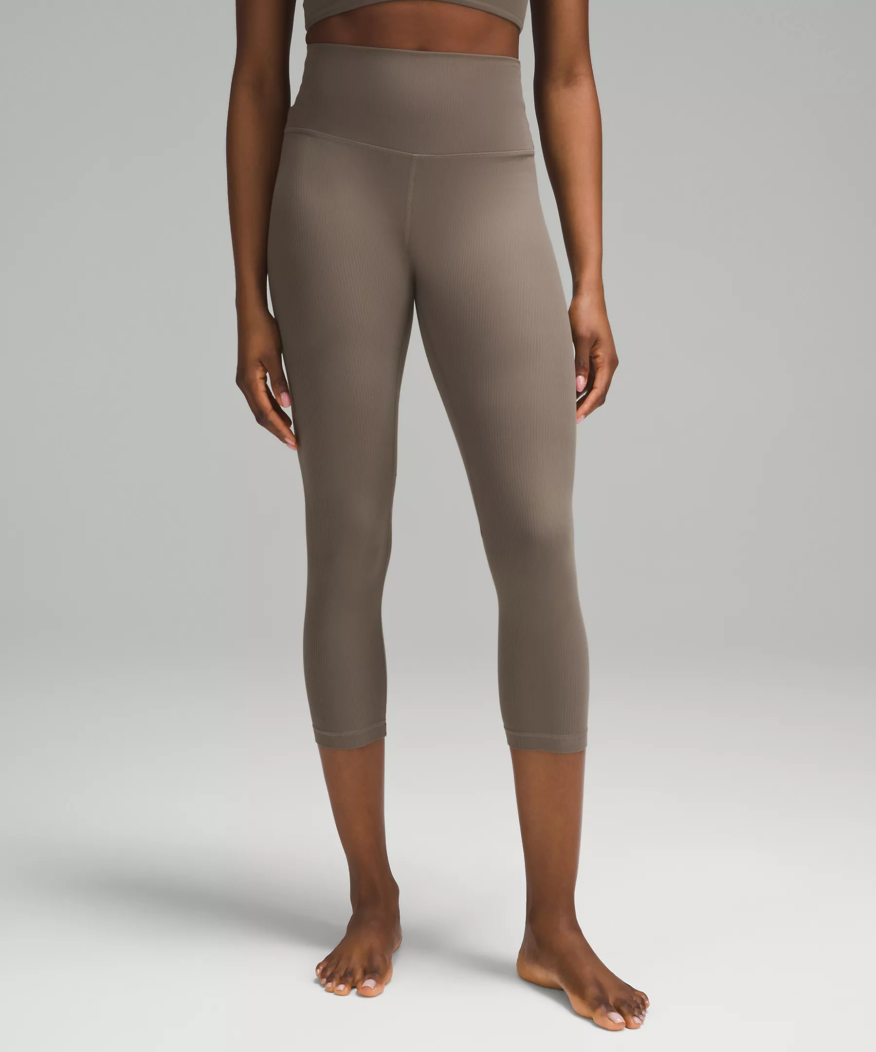 lululemon Align™ Ribbed High-Rise Crop 23" | Lululemon (US)