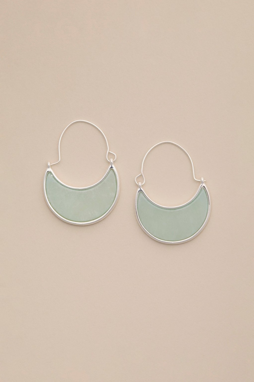 INLAYED STONE HOOP | Lucky Brand