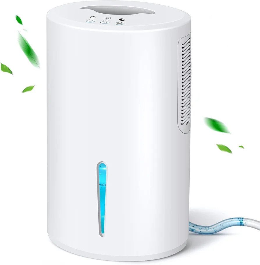 Amazon.com - Gocheer Upgraded Air Dehumidifier with 2000ml(68oz) Water Tank, Drain Hose for Home ... | Amazon (US)
