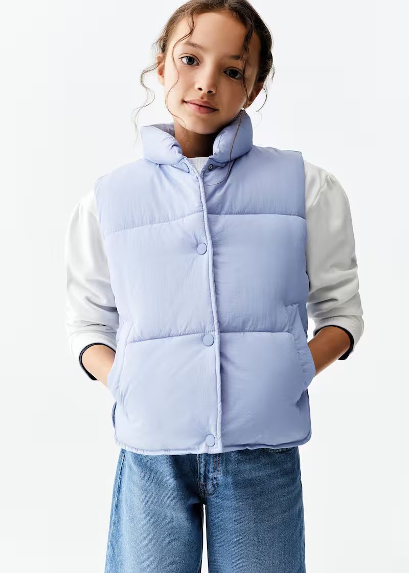 Quilted vest -  Teenage girl | Mango Teen USA | MANGO (US)