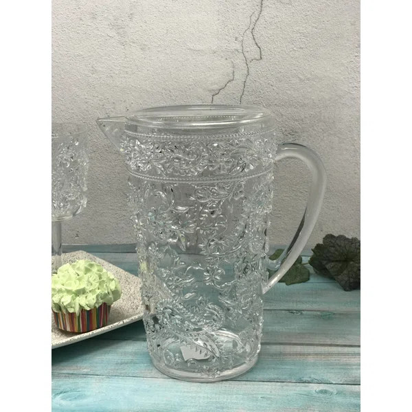 Talia Paisley 64 oz. Pitcher | Wayfair North America