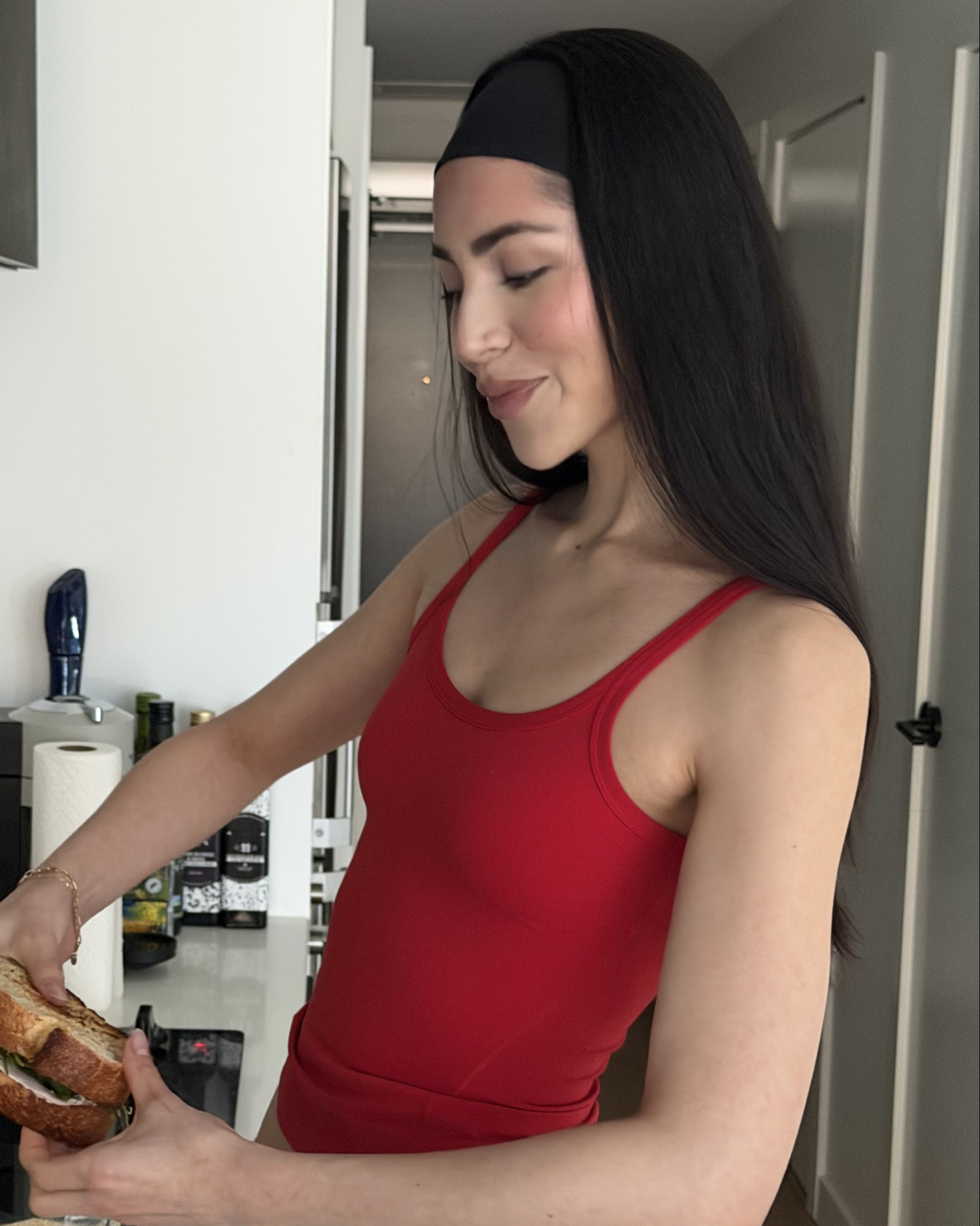 In the mood for red.. need this tank in every colour!

#LTKfitnessgoals #LTKTall #LTKootd