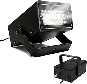 ENUOLI Mini Strobe Light-32 Super Bright LED Light Bulbs for Halloween,Variable Flash Speed Contr... | Amazon (US)