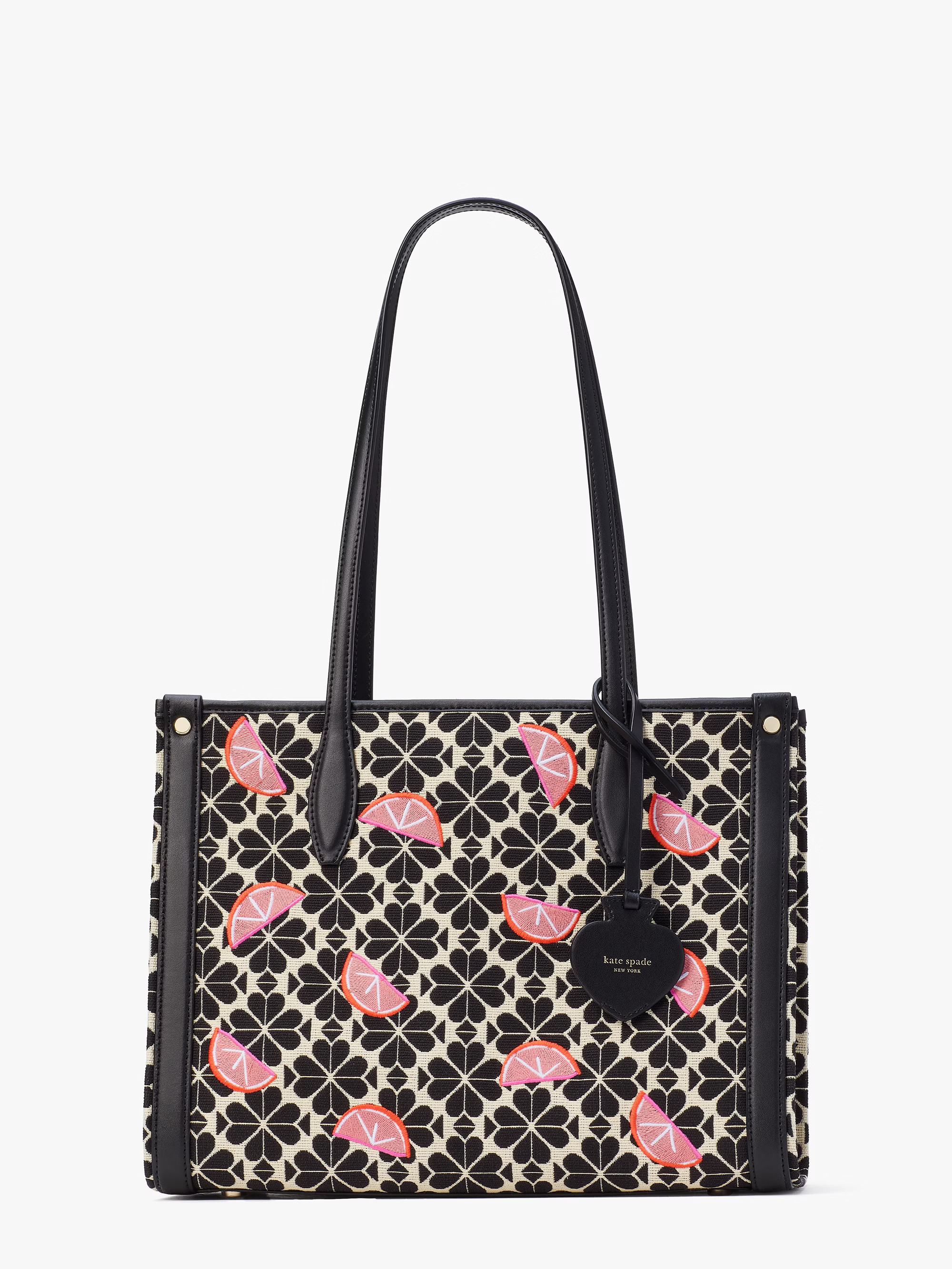 Spade Flower Jacquard Grapefruits Market Medium Tote | Kate Spade (US)