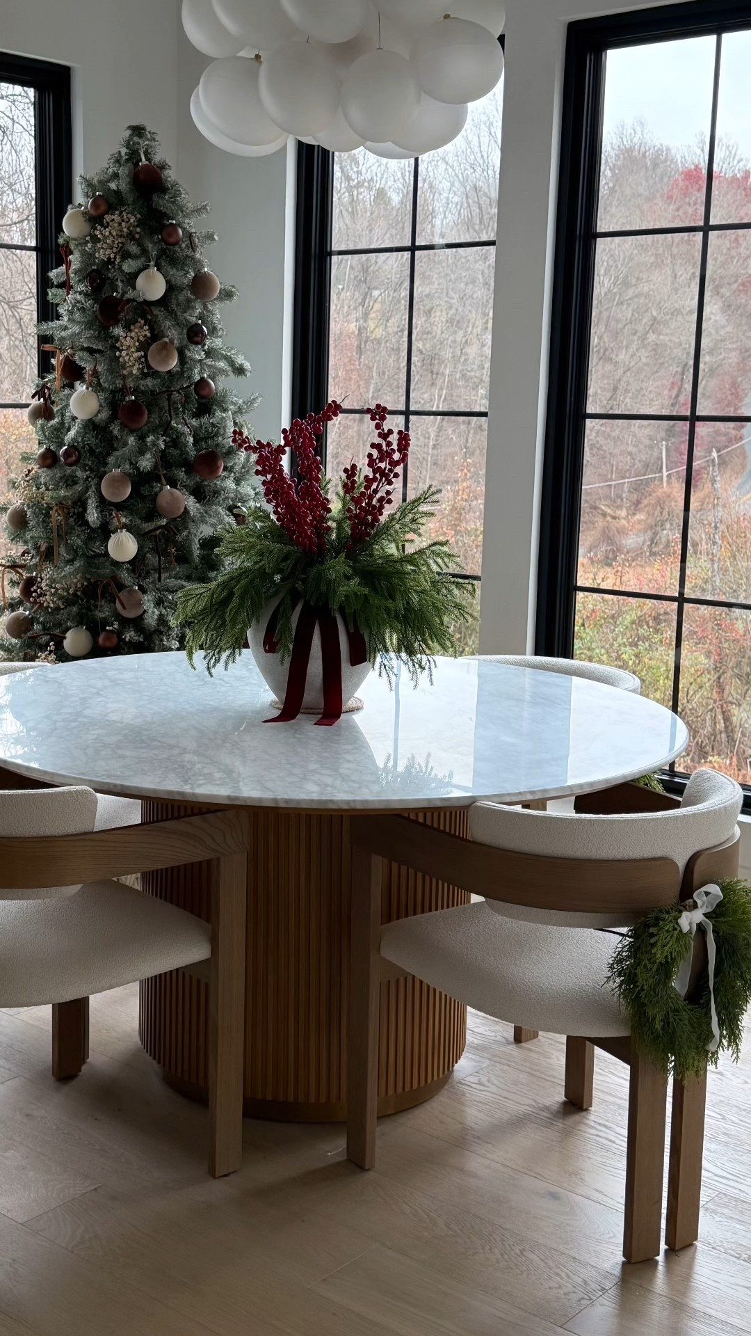 Sunroom Dinning decor for the holiday 

#LTKCyberWeek #LTKHome #LTKHoliday