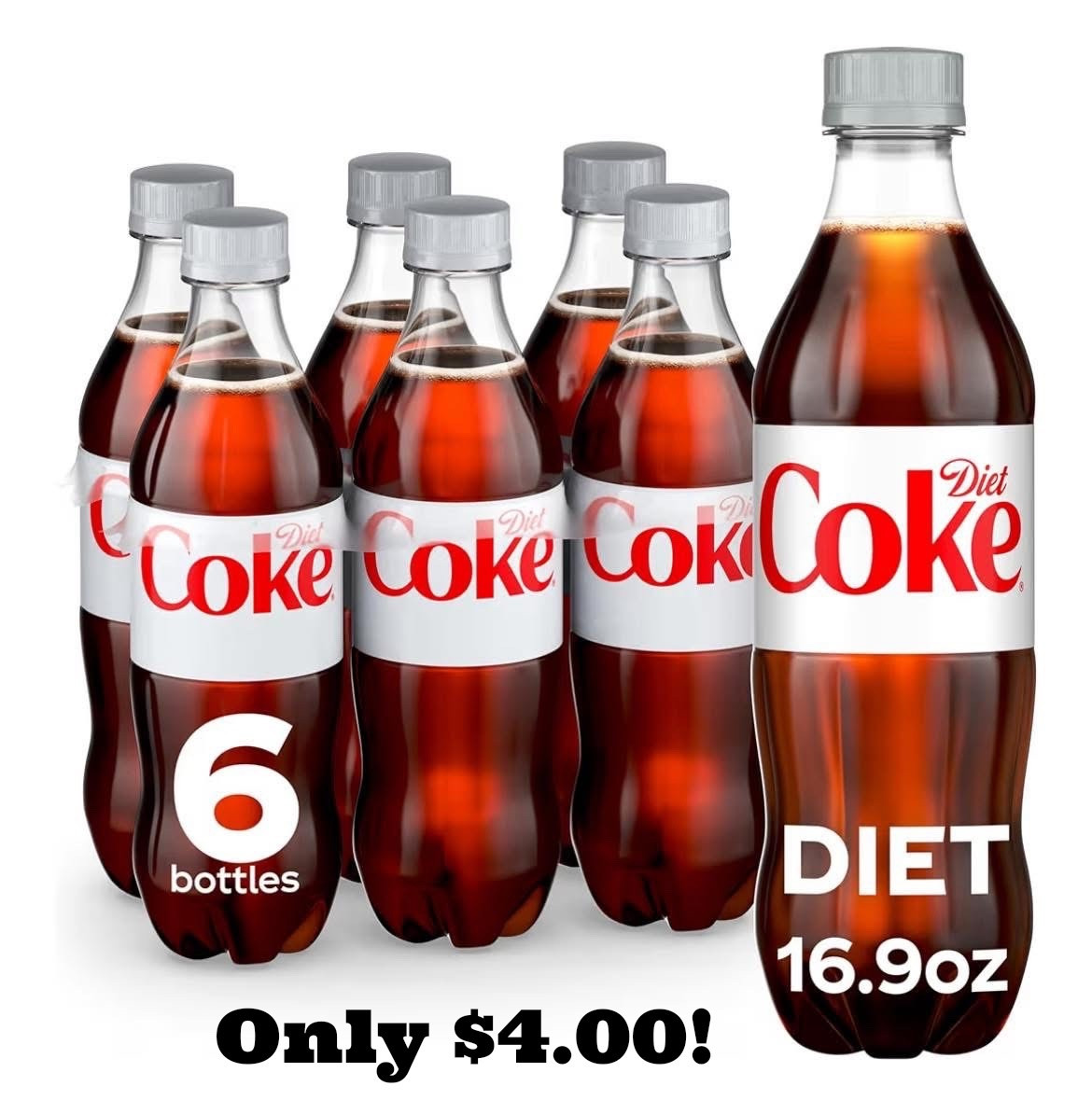 Diet Coke 6 Packs of bottles are only $4 today at Amazon!!! This is a fantastic deal - rare to see a price this low on this best seller. Quantities are limited at the sale price, so grab while you can! 

#LTKSaleAlert #LTKHome