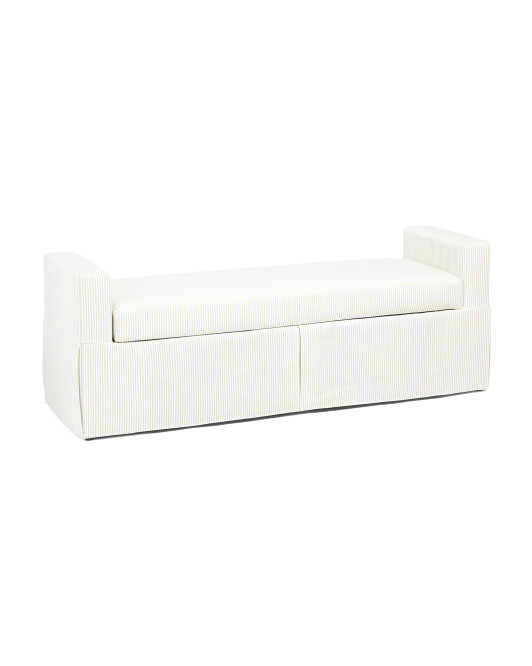 60.5in Cleo Storage Bench | TJ Maxx