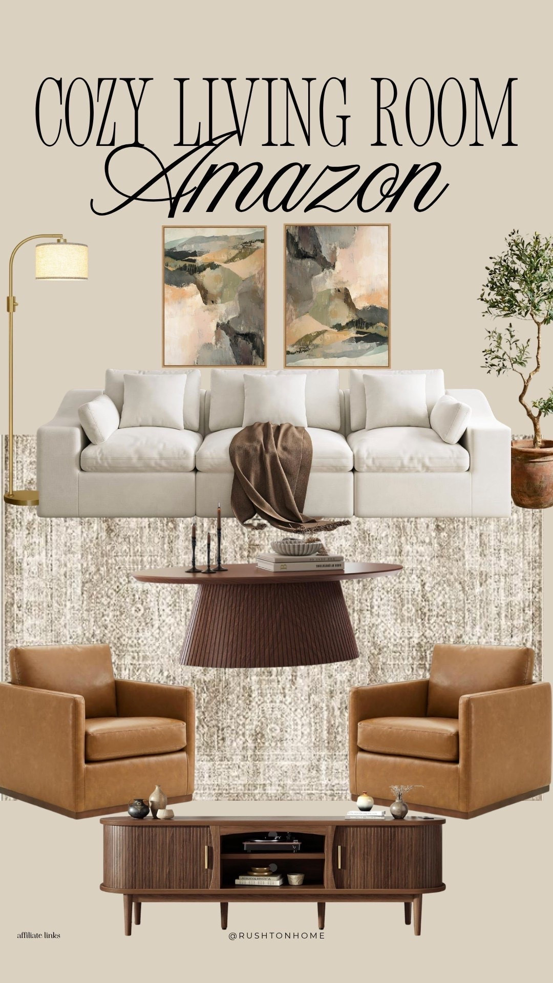 A cozy living room should make you want to slow down and stay awhile. 🤎

I love layering warm wood tones, soft upholstery, and natural textures to create a space that feels inviting, comfortable, and effortlessly styled.

These timeless finds work beautifully together to bring that collected, designer-inspired feel without making the room feel overly decorated. The right classic pieces can make creating a warm and welcoming living room feel so easy. ✨

#LTKHome #LTKdayinmylife #LTKmomlife