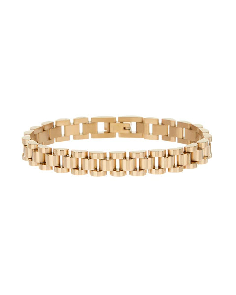Timepiece Bracelet- Gold | Luv Aj Inc.