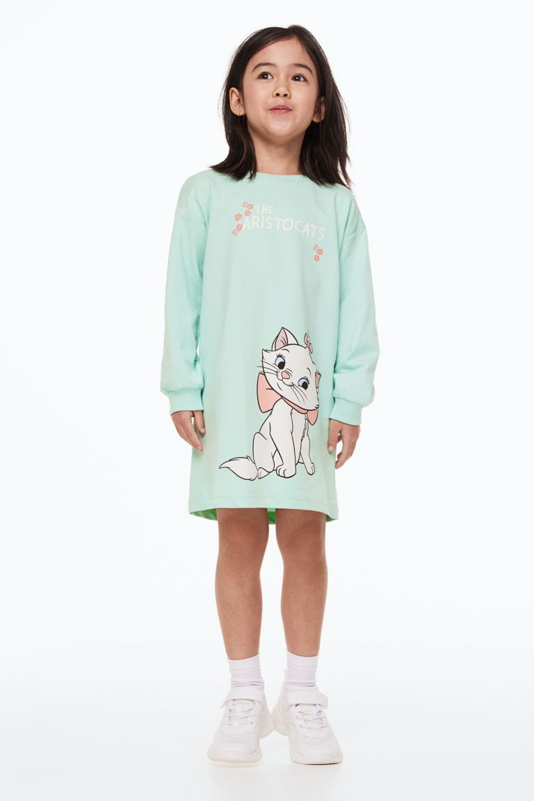 Printed Sweatshirt Dress | H&M (US + CA)