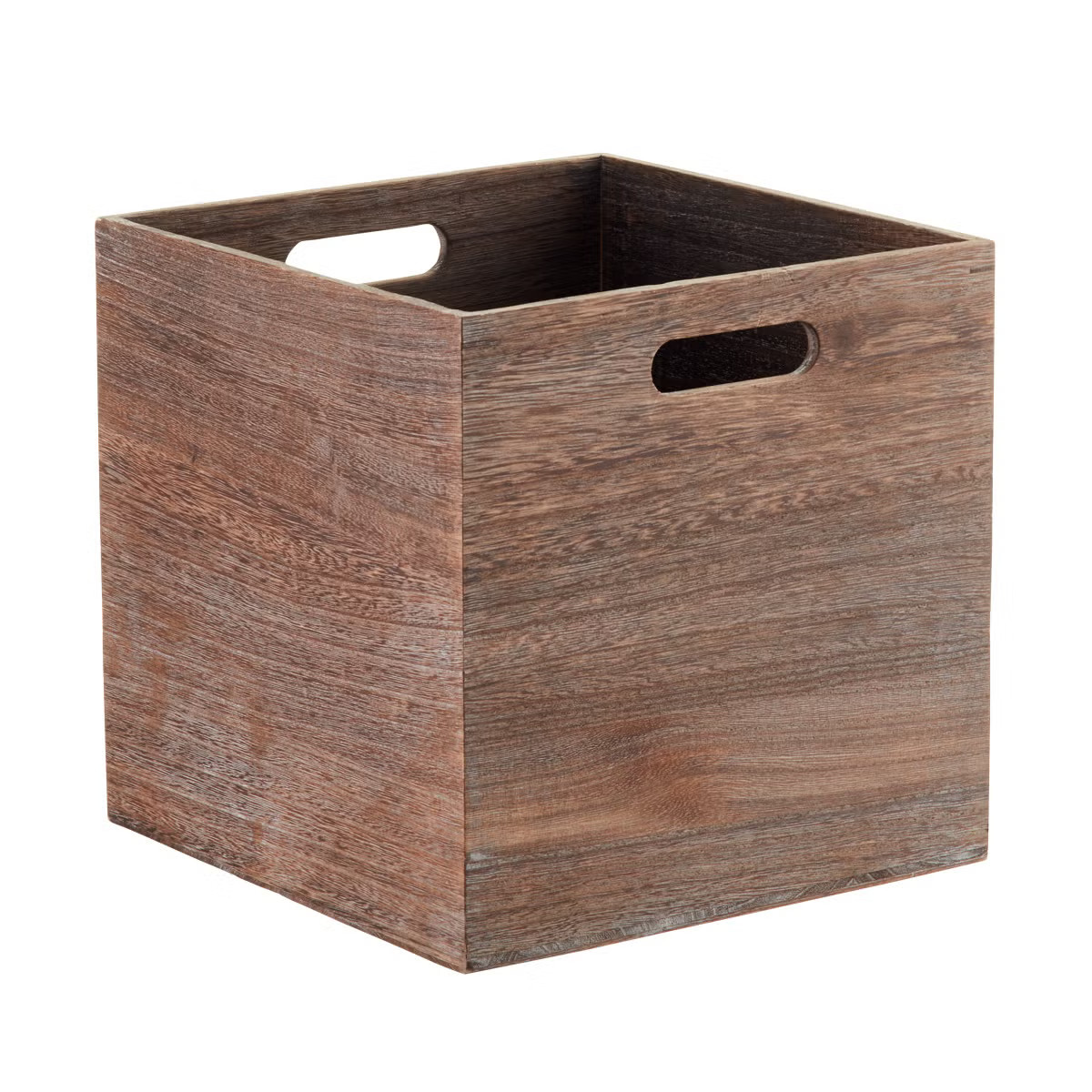 Large Brentwood Cube Feathergrain | The Container Store