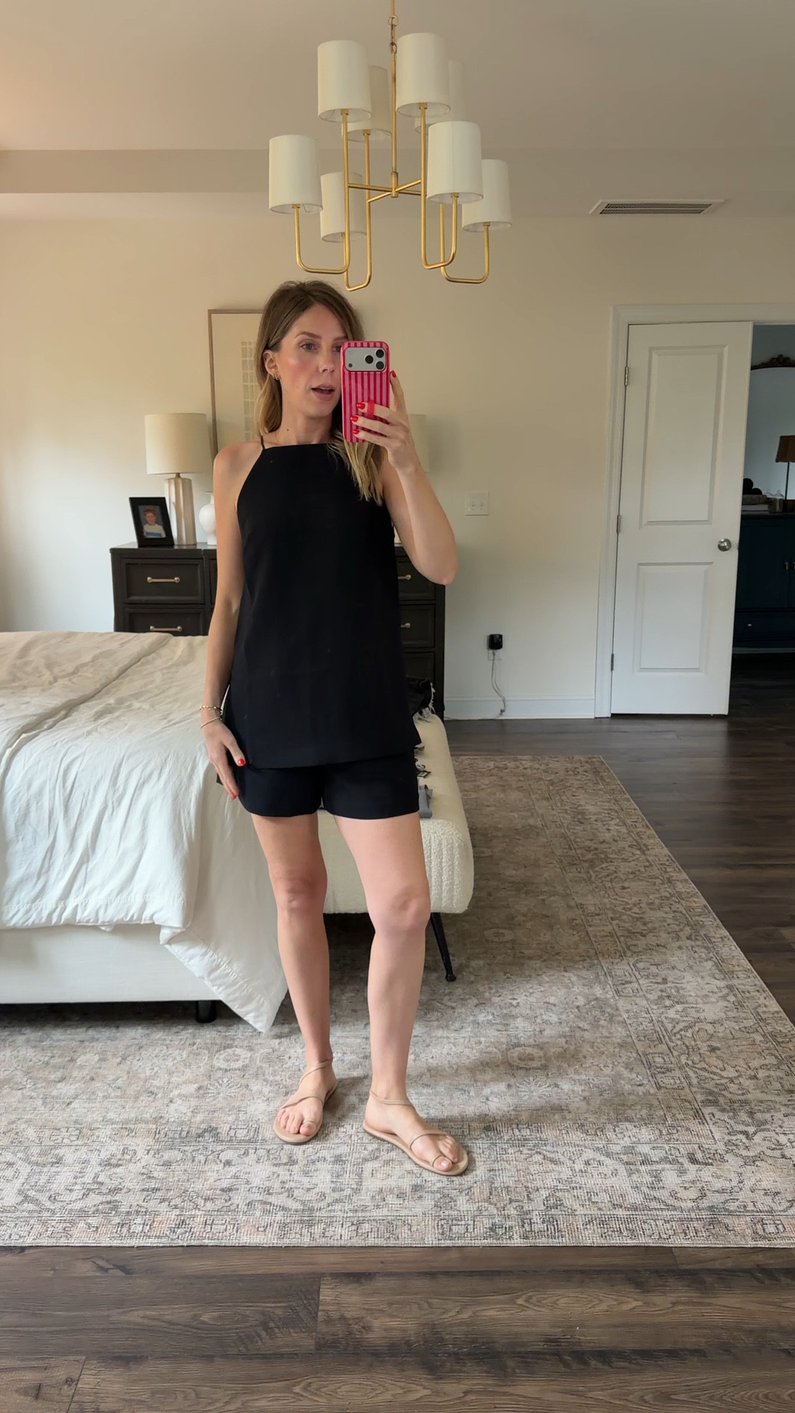 Loving this top paired with the shorts! In a S in both!