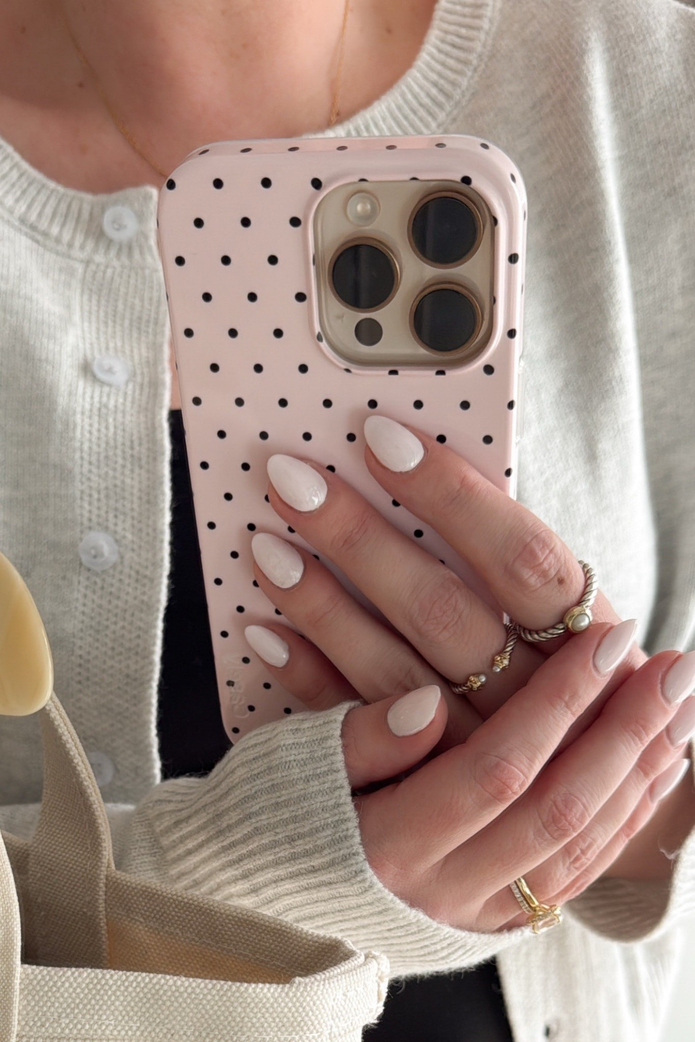 New polka dot phone case! So cute for spring 🤍 

Polka dots, amazon finds, rings, cardigan, amazon fashion, accessories, trending, pink, fancythingsblog 

#LTKSeasonal #LTKootd #LTKTravel