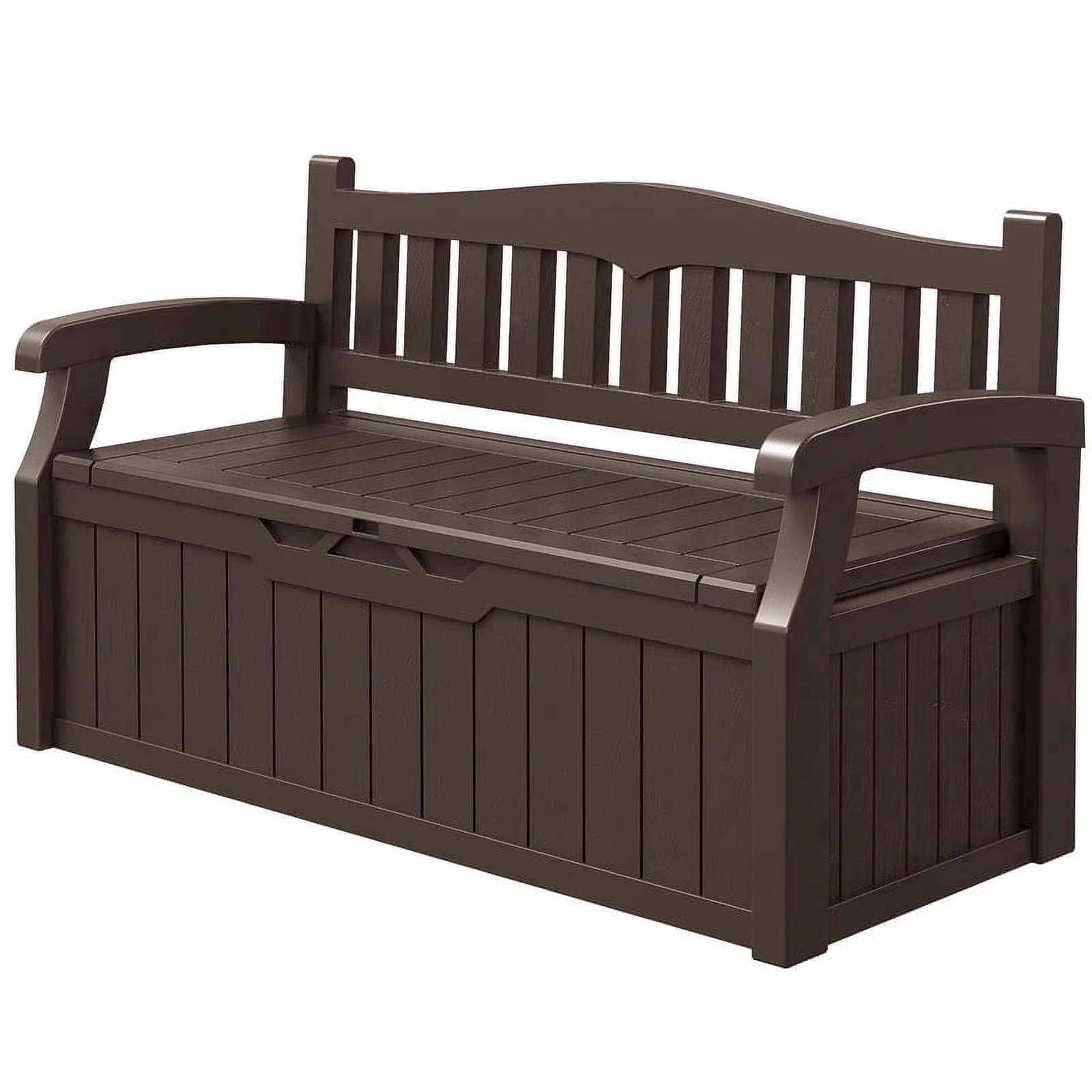 Devoko 82 Gallon Storage Patio Bench and Deck Box Organization Storage Combi for Patio, Garden | Walmart (US)