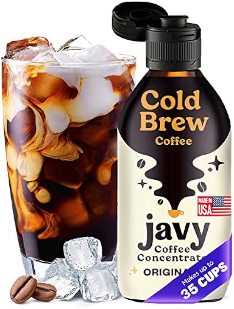 Javy Coffee 35X Cold Brew Coffee Concentrate, Perfect for Instant Iced Coffee, Cold Brewed Coffee... | Amazon (US)