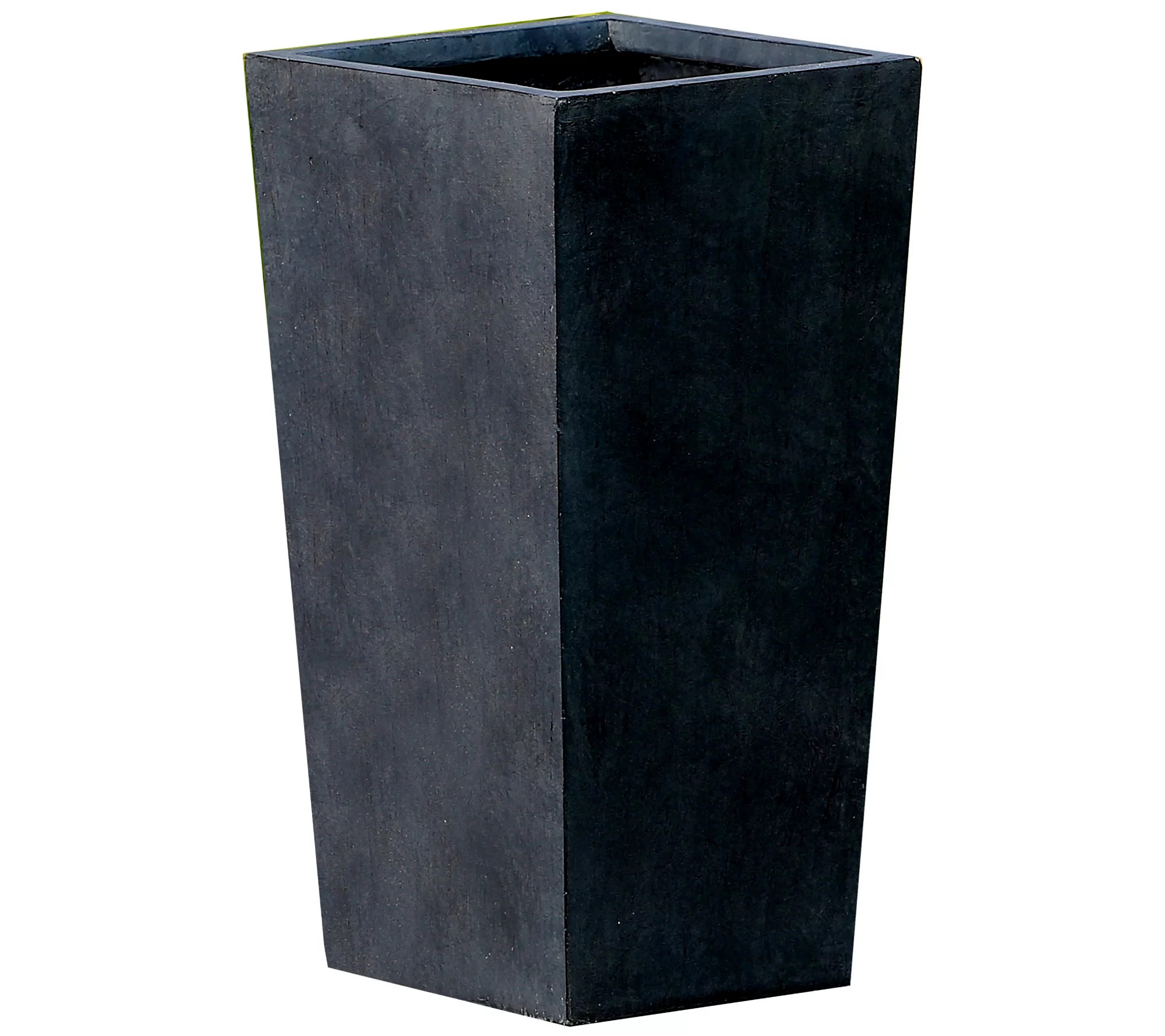 Luxen Home Tapered Square Tall Planter - QVC.com | QVC
