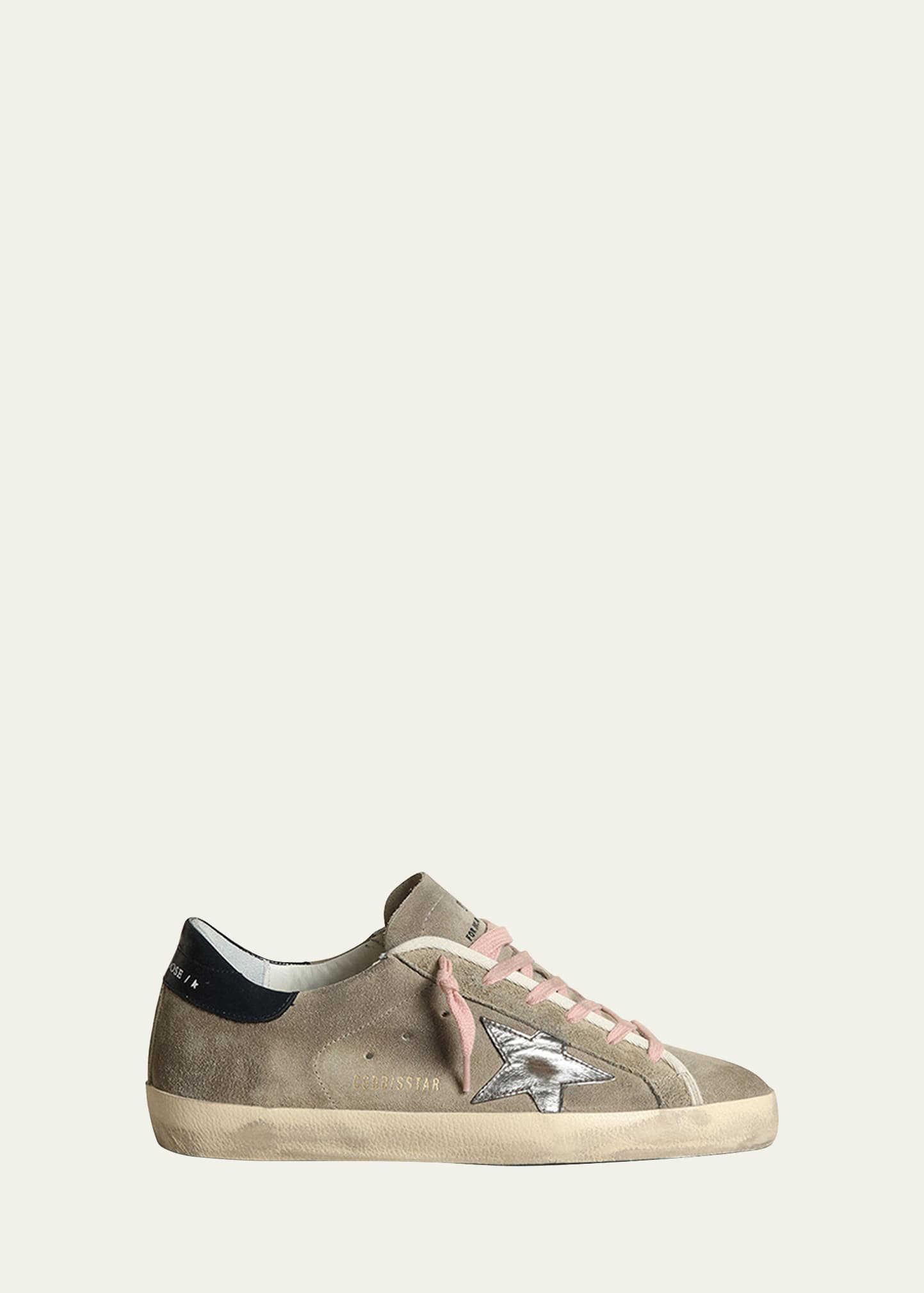 Golden Goose Superstar Mixed Leather Low-Top Sneakers | Bergdorf Goodman