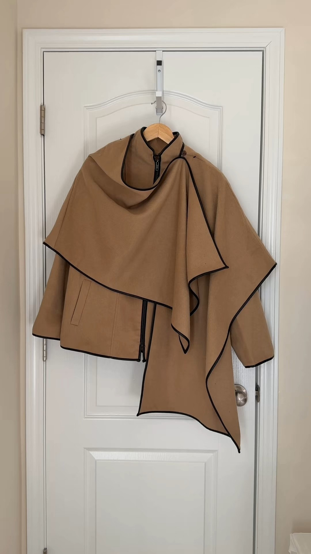 Scarf jacket season! 😍🤎✨ This faux-wool scarf coat from A New Day at Target is such a good find. It has that chic wrap + coat combo that feels super on-trend but still classic enough to wear year after year. 🧥 The draped silhouette and contrast trim make it look way more elevated than the price—under $50 right now. If your size is gone, definitely add it to your wishlist and keep an eye out for restocks because this one goes fast! 👀 #TargetFinds #AffordableStyle #ScarfJacket

#LTKootd #LTKFindsUnder50 #LTKSaleAlert