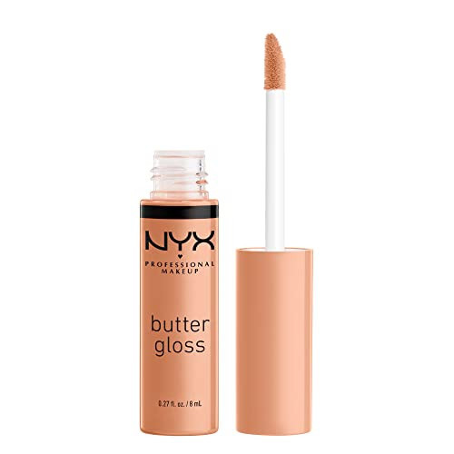 NYX Professional Makeup Butter Gloss, Silky smooth non-sticky formula lip gloss, Fortune Cookie, 8mL | Amazon (CA)