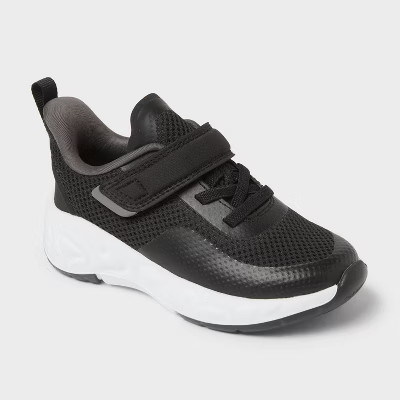 Toddler Peyton Performance Sneakers - All In Motion™ Light Black 12T | Target