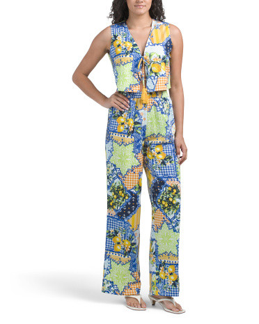 2pc Lemon Picnic Printed Set | TJ Maxx