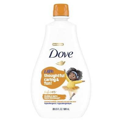 Dove Kids Care Hypoallergenic Bubble Bath Coconut Cookie - 20 fl oz | Target