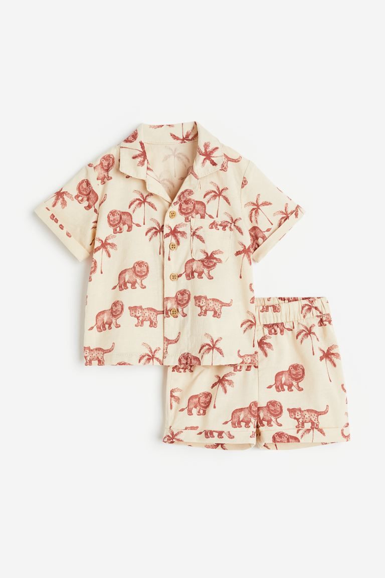 2-piece Patterned Set | H&M (US)