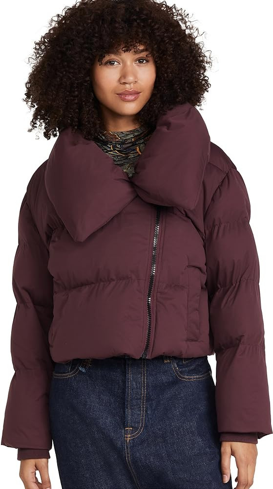 Avec Les Filles Women's Heavyweight Cropped Puffer Jacket | Amazon (US)