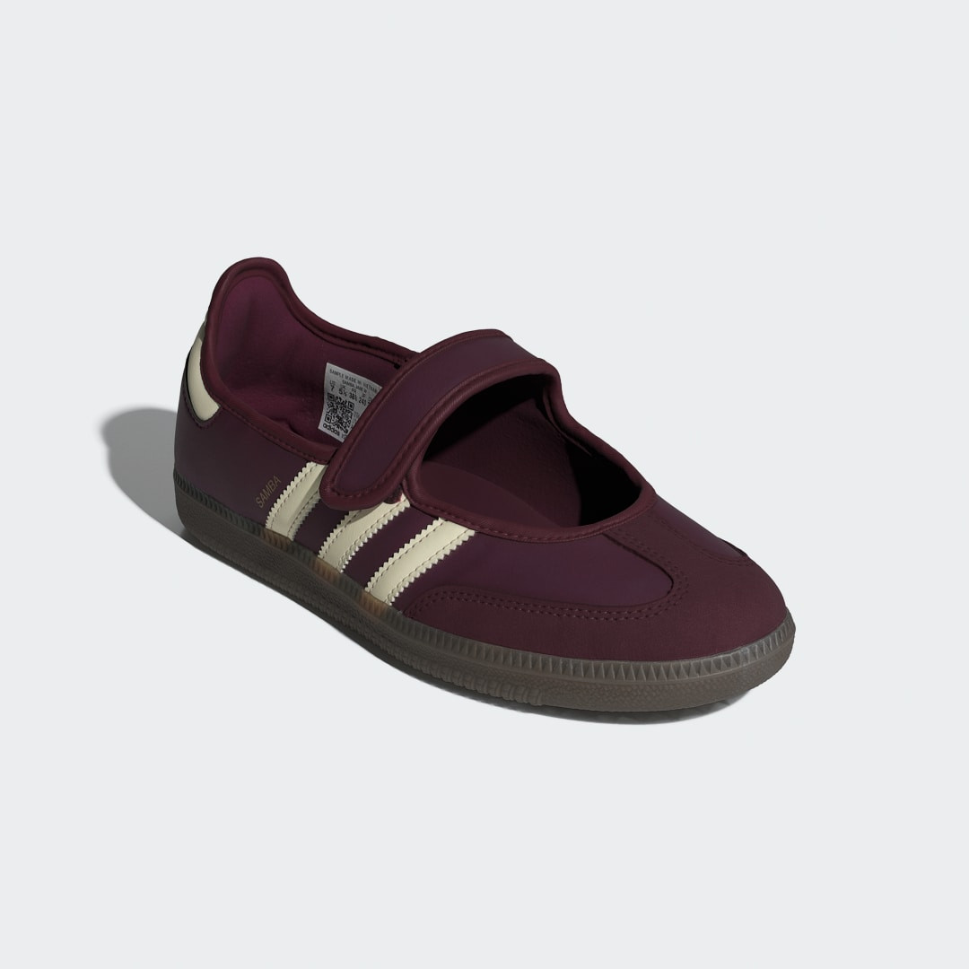 adidas Samba Jane Shoes Maroon 7.5 - Womens Originals Shoes | adidas (US)