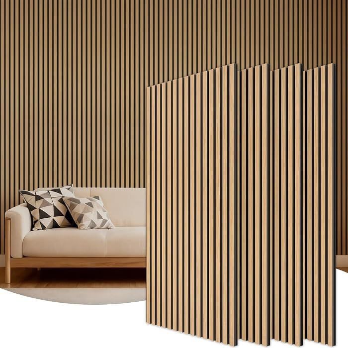 TONOR Wood Wall Panels for Interior Wall Decor-4 Pack 47.2" x 23.6" | Amazon (US)