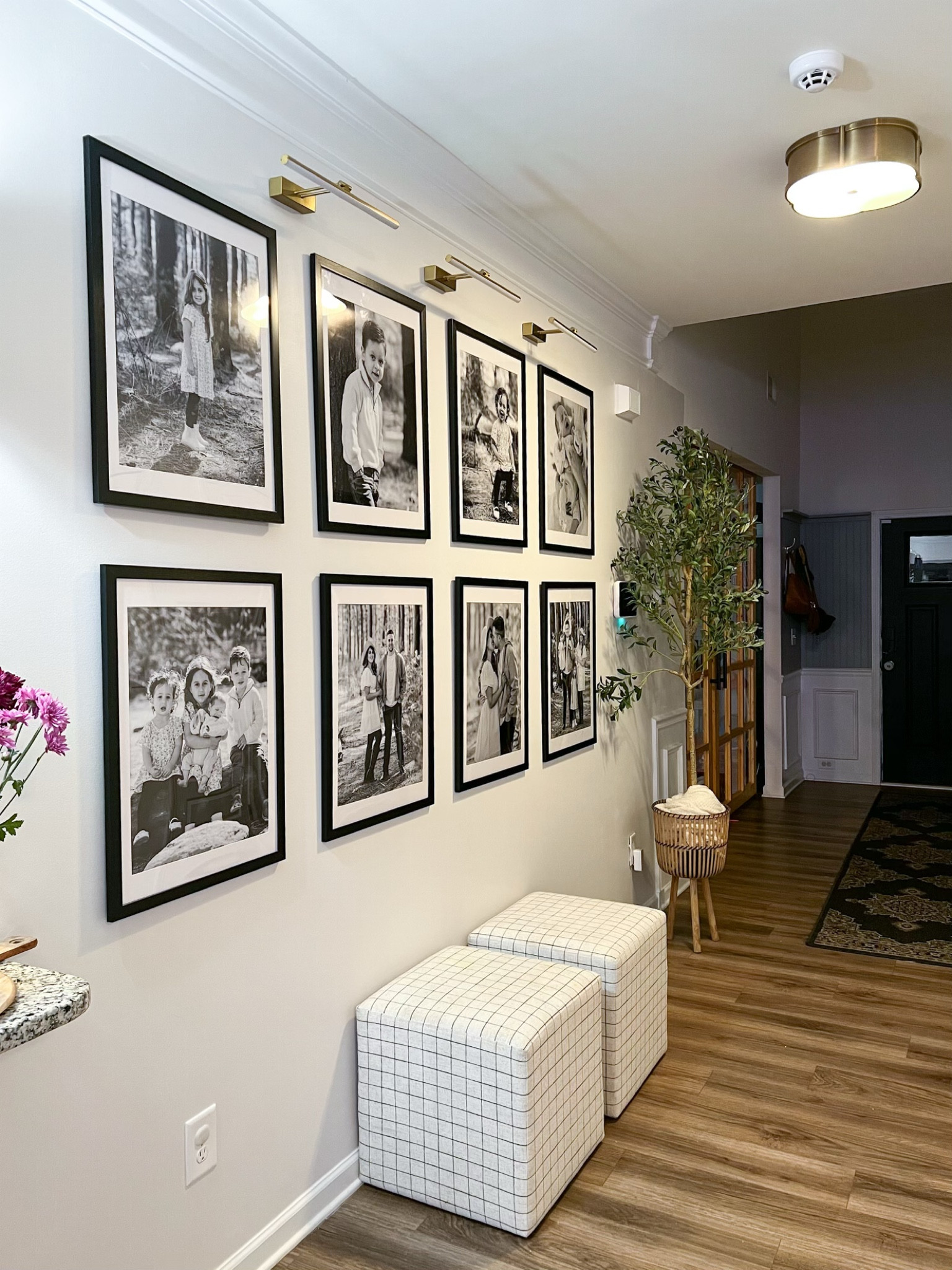 The easiest way to spruce up an empty wall is by adding some beautiful family photos or even your favorite pieces of art! 

#LTKFindsUnder50 #LTKHome #LTKStyleTip