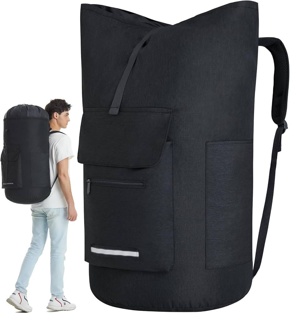 Laundry Bag Extra Large 115L, Laundry Backpack Bag, Laundry Bags Extra Large Heavy Duty, Laundry ... | Amazon (US)