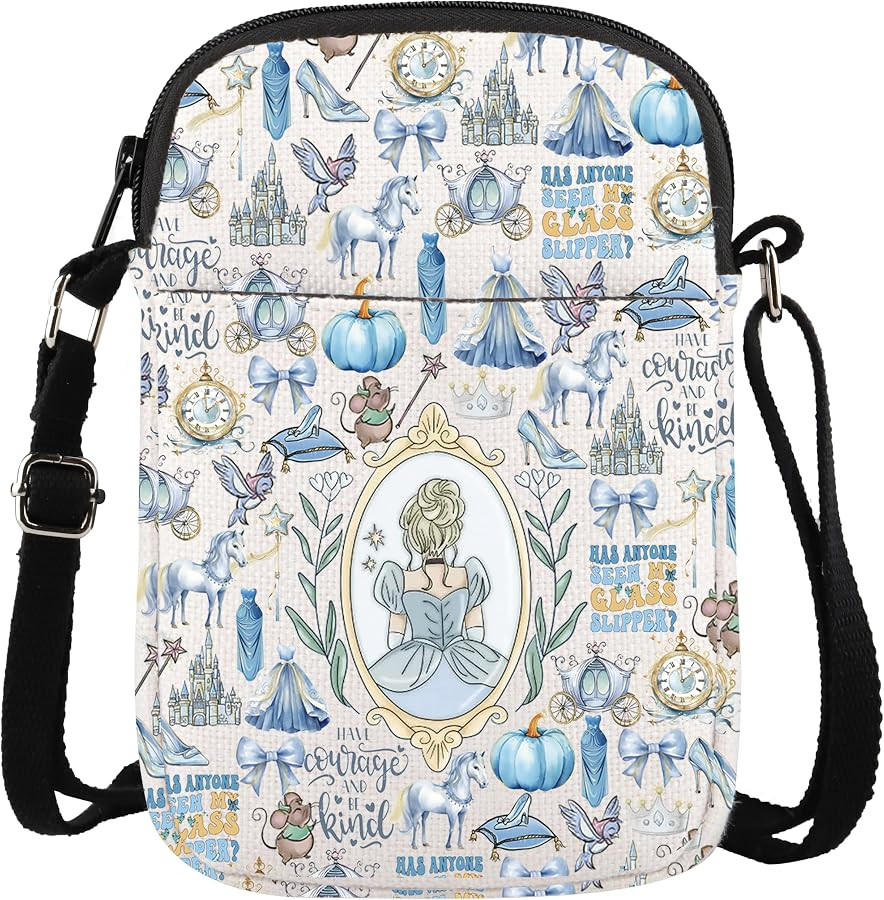 WCGXKO Fairy Tales Crossbody Bag Fairy Princess Gift Fairy Princess Messenger Bag For Women | Amazon (US)