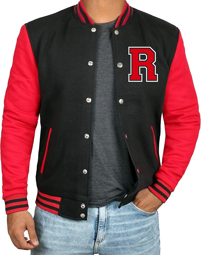 Decrum Baseball Letterman Jacket Men - High School Baseball Bomber Style Fleece Winter Mens Varsi... | Amazon (US)