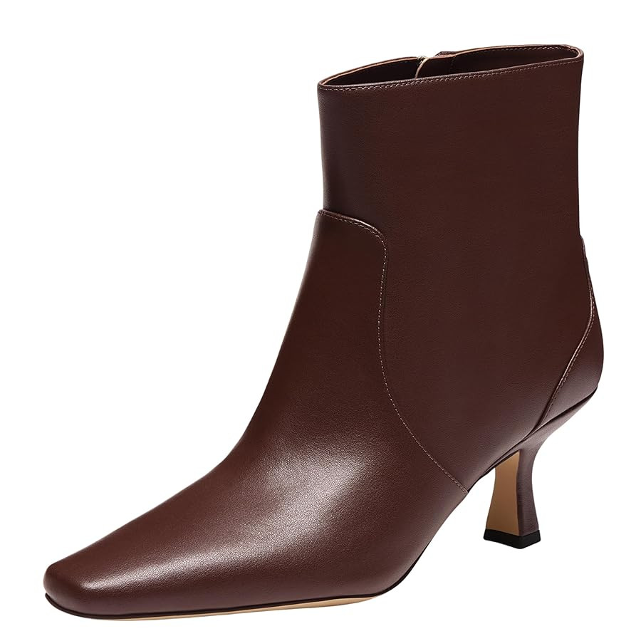 Coach Women's Sculpted C Kitten Heel Bootie Fashion Boot | Amazon (US)