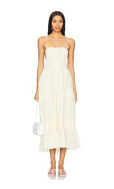 Free People x free-est Taking Sides Maxi Dress In Wet Plaster from Revolve.com | Revolve Clothing (Global)