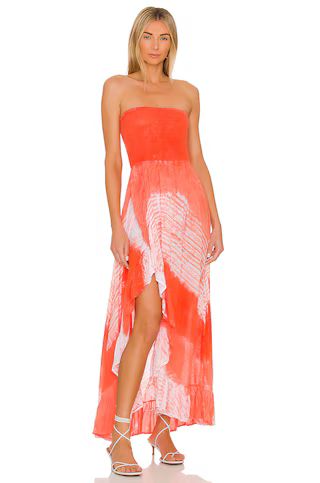 Tiare Hawaii Eri Maxi Dress in Nata Coral from Revolve.com | Revolve Clothing (Global)
