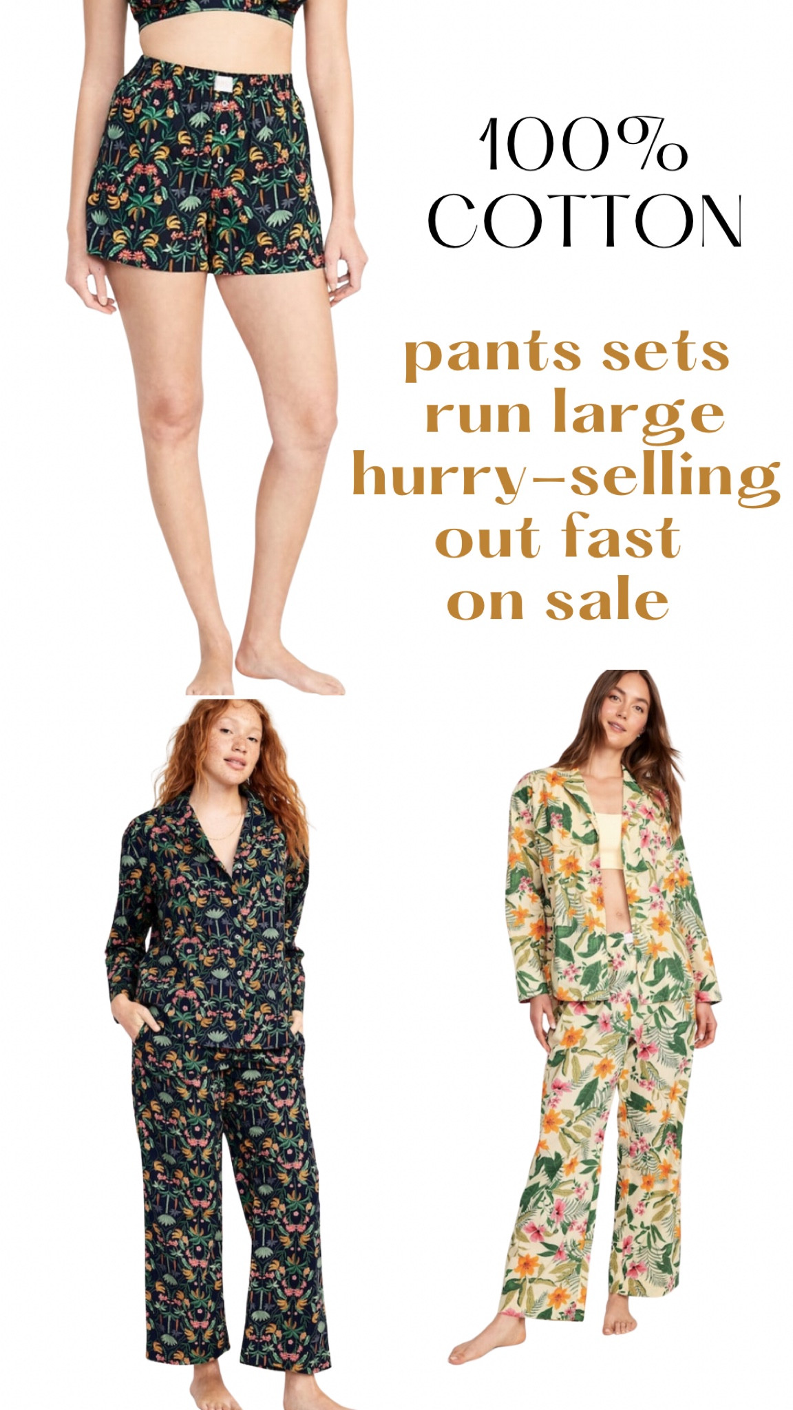Cotton poplin pajama set
Cotton pajamas
Old navy
#fashioniver40

#LTKFind #LTKsalealert #LTKunder50